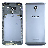 Задня кришка Meizu M3 Note M681H сіра Original PRC зі склом камери