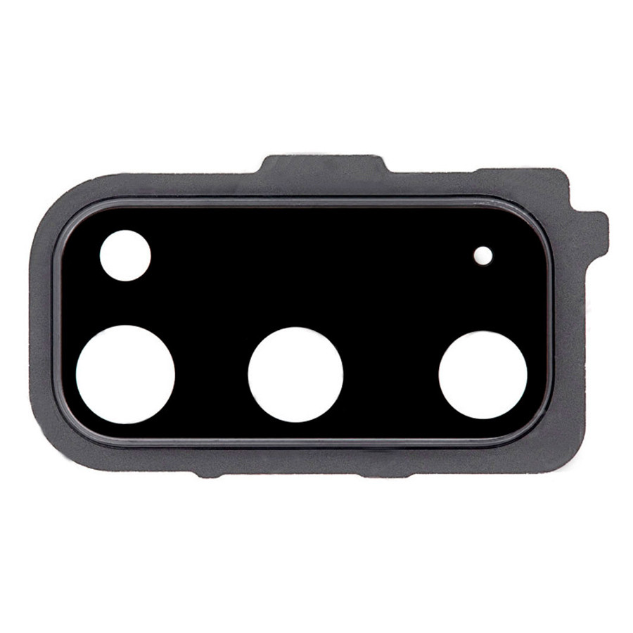 Скло камери Samsung Galaxy S20 G980F G981B чорне у рамці, фото 1