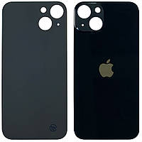 Задня кришка Apple iPhone 13 чорна - аналог з великим отвором