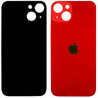 Задня кришка Apple iPhone 13 червона - аналог з великим отвором