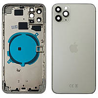 Корпус Apple iPhone 11 Pro Max сріблястий Original PRC