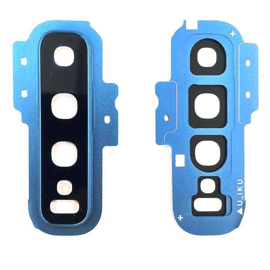 Скло камери Samsung Galaxy S10 G973F, S10 Plus G975F синє в рамці для S10, фото 1