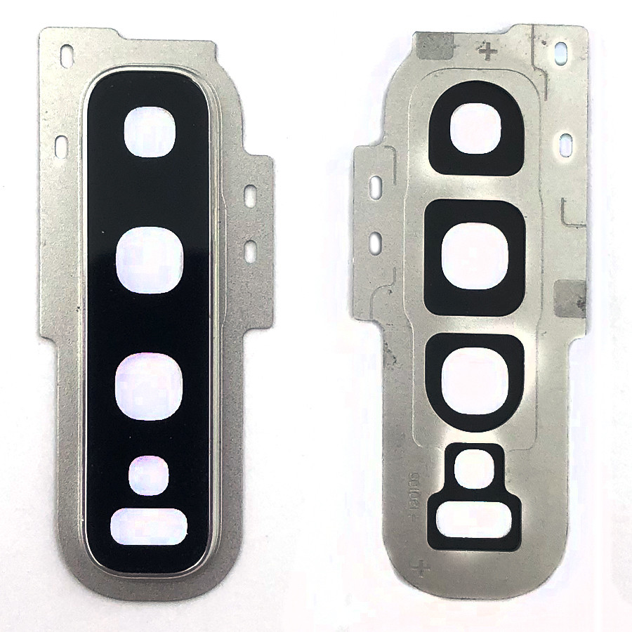 Скло камери Samsung Galaxy S10 G973F, S10 Plus G975F біле в рамці для S10, фото 1