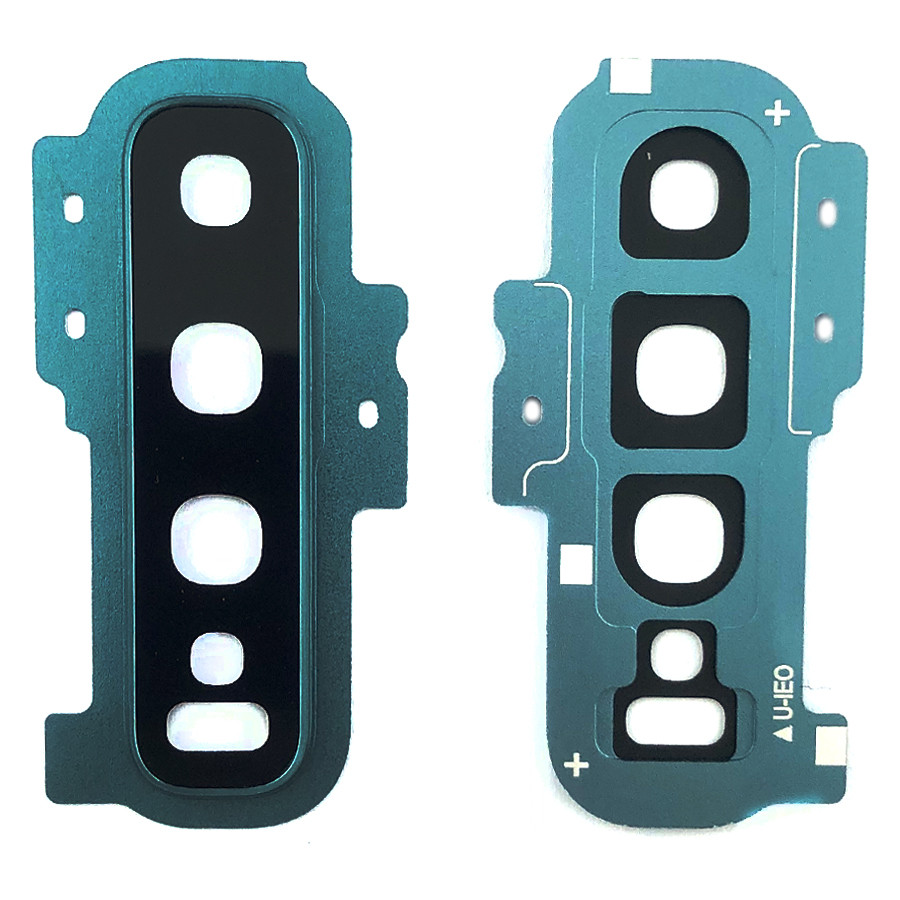 Скло камери Samsung Galaxy S10 G973F, S10 Plus G975F зелене в рамці для S10 Plus, фото 1