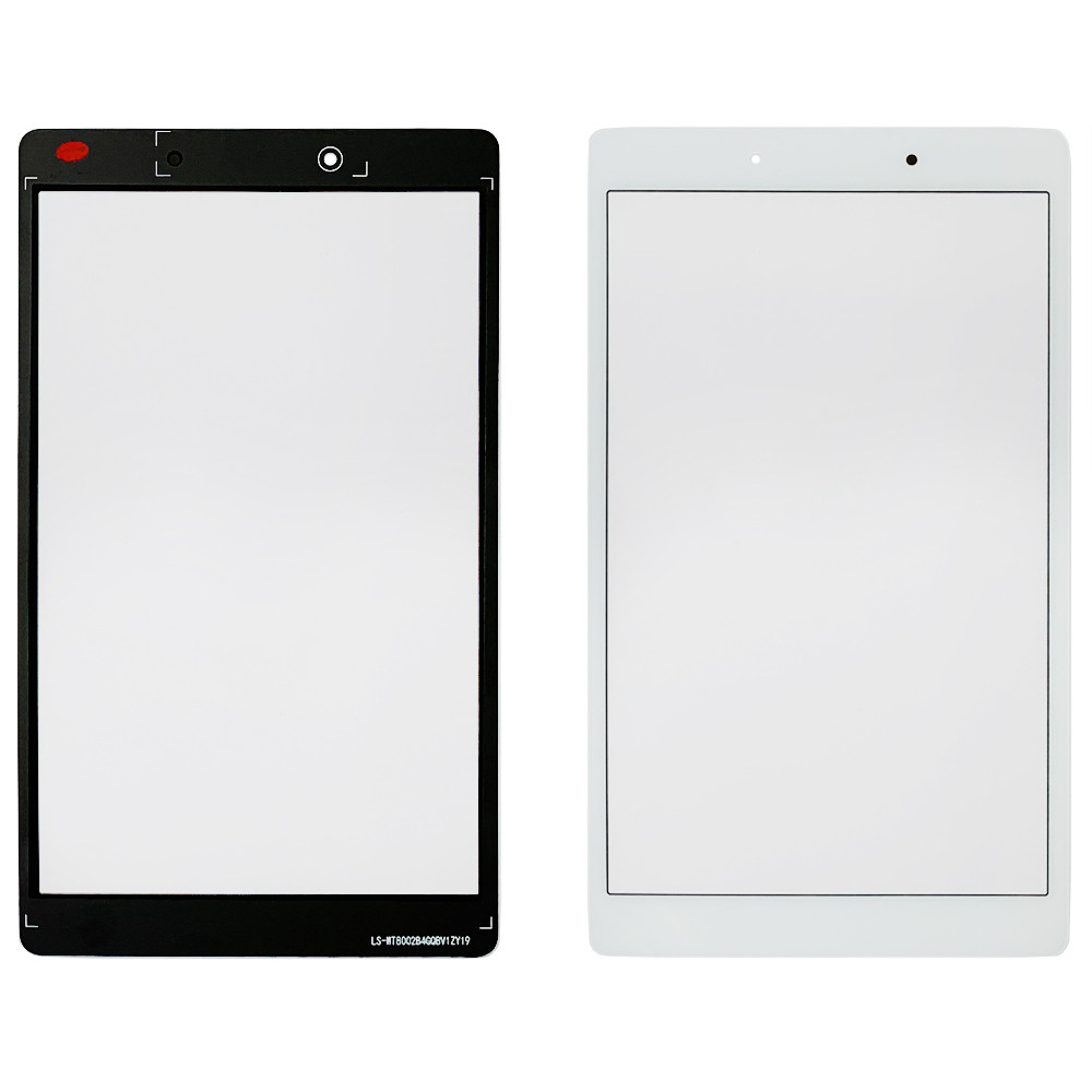 Скло дисплея Samsung Galaxy Tab A 8.0" 2019 T290 біле OCA Pro з плівкою
