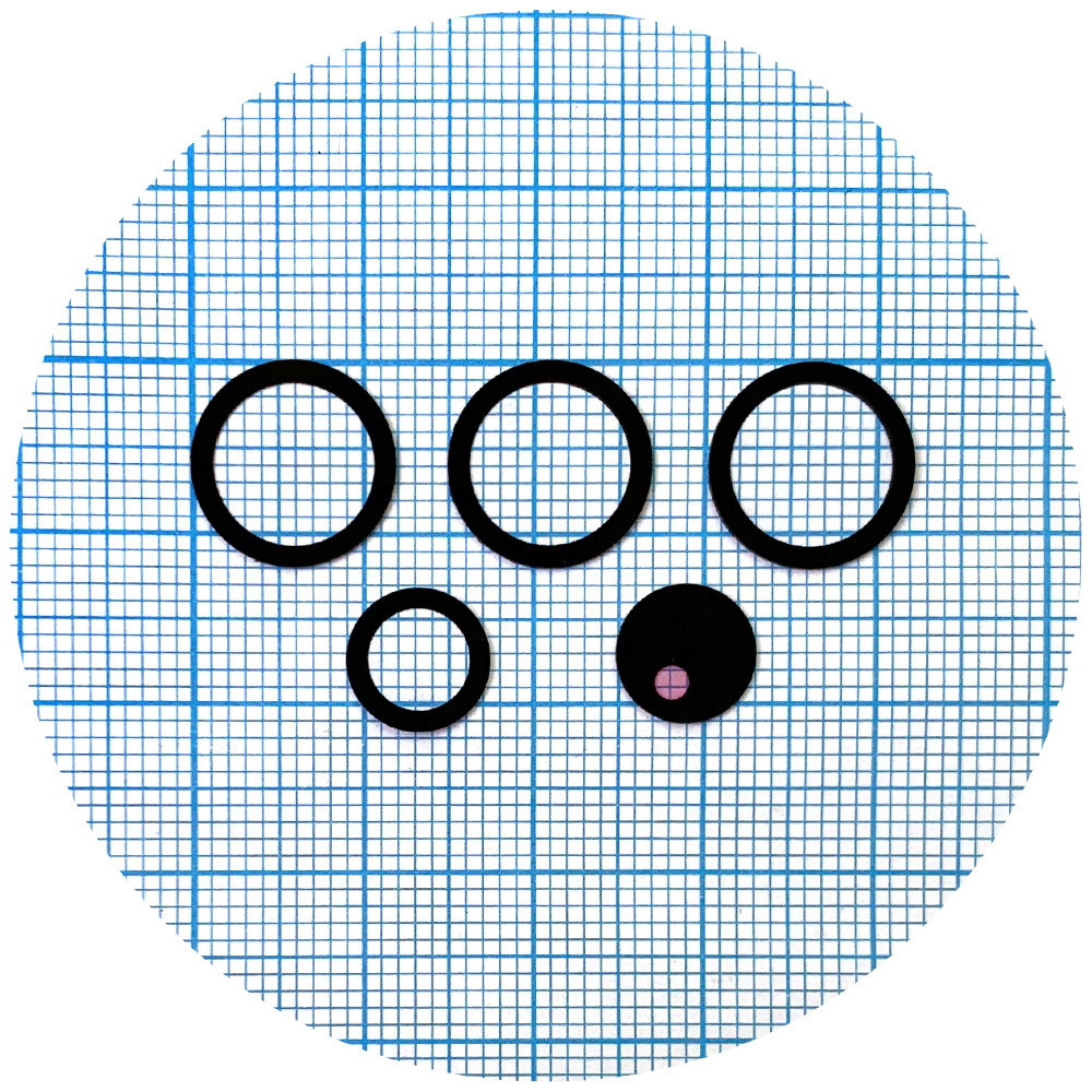 Скло камери Samsung Galaxy S22 Ultra 5G S908B чорне - 5 шт, фото 1