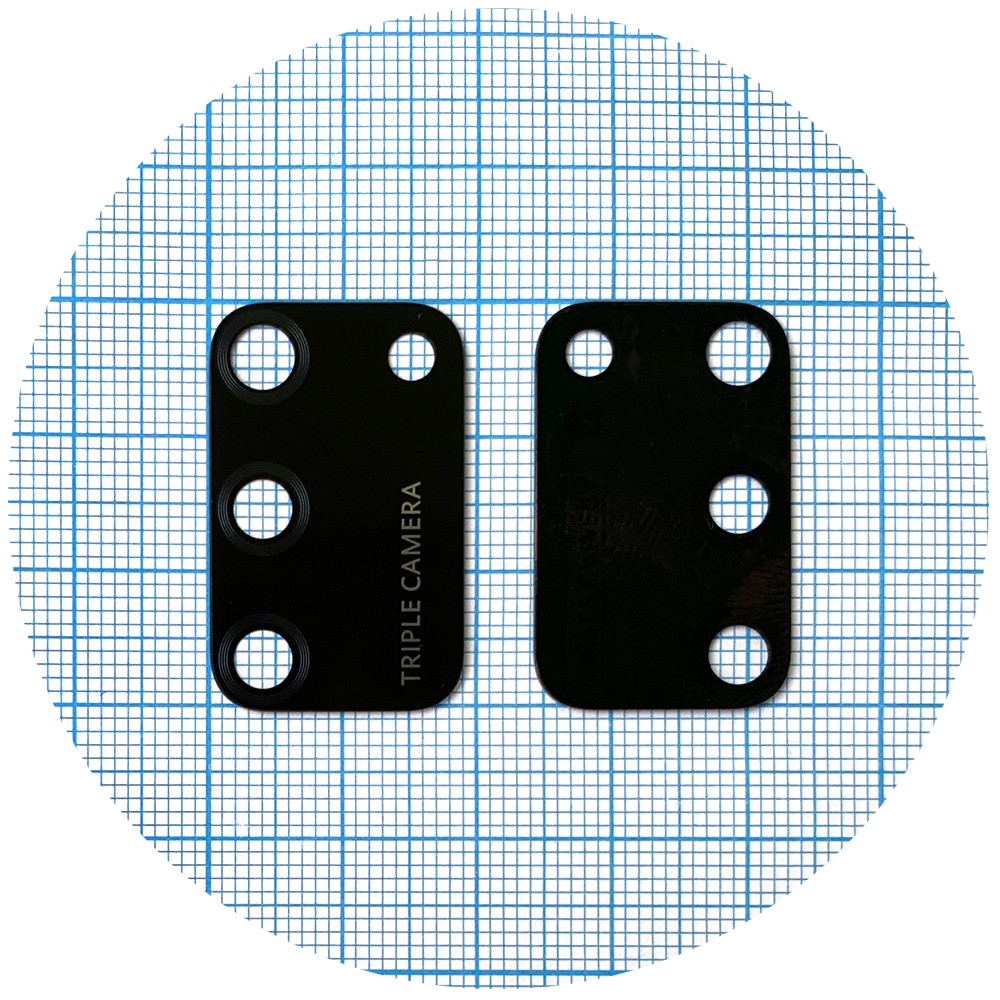 Скло камери Huawei Honor 9A MOA-LX9 чорне, фото 1