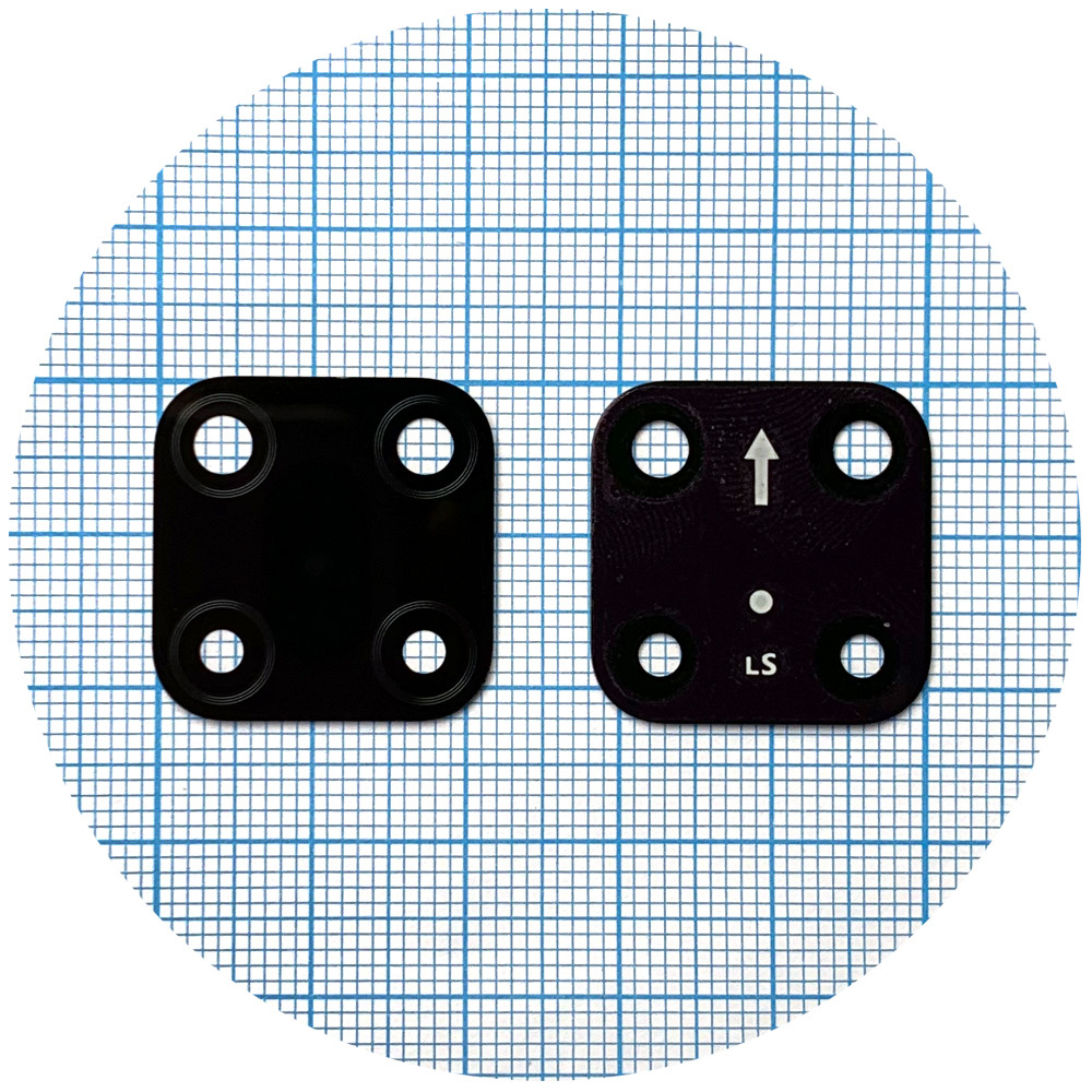 Скло камери Realme C21Y чорне, фото 1