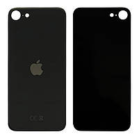 Задня кришка Apple iPhone SE 2020 чорна Original PRC з великим отвором