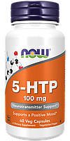 Now Foods 5-HTP 100 mg 5-гидрокситриптофан 60 капсул