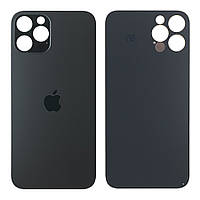 Задня кришка Apple iPhone 12 Pro сіра Original PRC з великим отвором