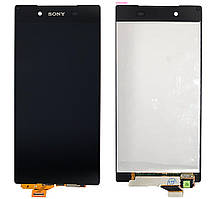 Дисплей (екран) Sony Xperia Z5 E6603 E6653 E6633 E6683 з сенсором чорний Original PRC