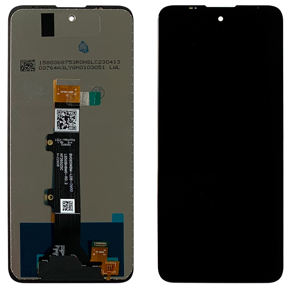 Дисплей (екран) Motorola Moto E40 XT2159, Moto E30 XT2158-6 з сенсором чорний