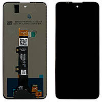 Дисплей (екран) Motorola Moto E40 XT2159, Moto E30 XT2158-6 з сенсором чорний
