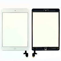 Тачскрін Apple iPad mini, iPad mini 2 Retina білий AAA - аналогA повний з кнопкою