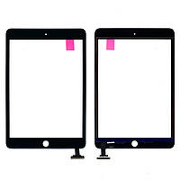 Тачскрін Apple iPad mini, iPad mini 2 Retina чорний Original PRC шлейф під пайку