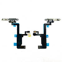 Шлейф Apple iPhone 6 з кнопкою ввімкнення, зі спалахом, з мікрофоном AAA - аналогA