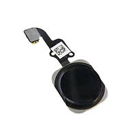 Шлейф Apple iPhone 6, iPhone 6 Plus з кнопкою меню Home чорний Original 100%