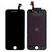 Дисплей (екран) Apple iPhone 6 з сенсором чорний AAA - аналогA