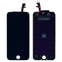 Дисплей (екран) Apple iPhone 6 з сенсором чорний AAA - аналог