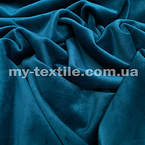 Тканина Велюр двосторонній плюшевий Смарагд