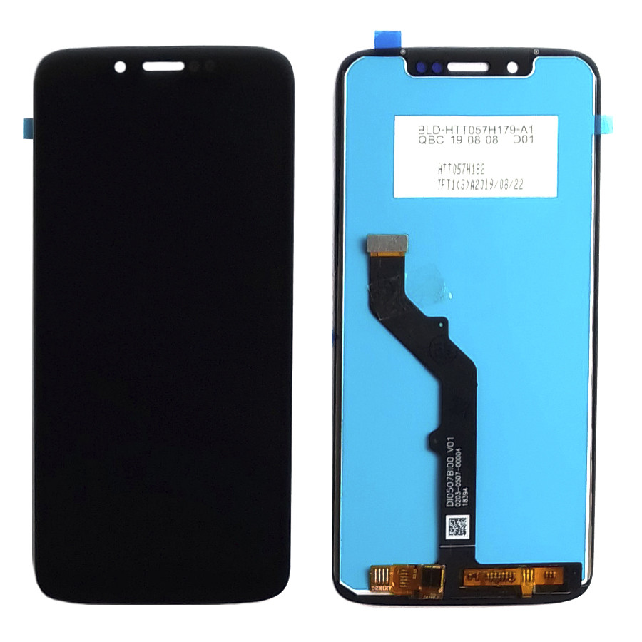 Дисплей (екран) Motorola Moto G7 Play XT1952 з сенсором чорний
