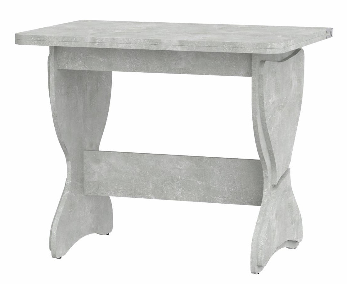 Стіл кухонний КС-4, 118х90х72 см. Розкладний, Колір Ательє світлий, фото 1