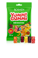 Желейные конфеты Yummi Gummi Mini Bear Mix 70г