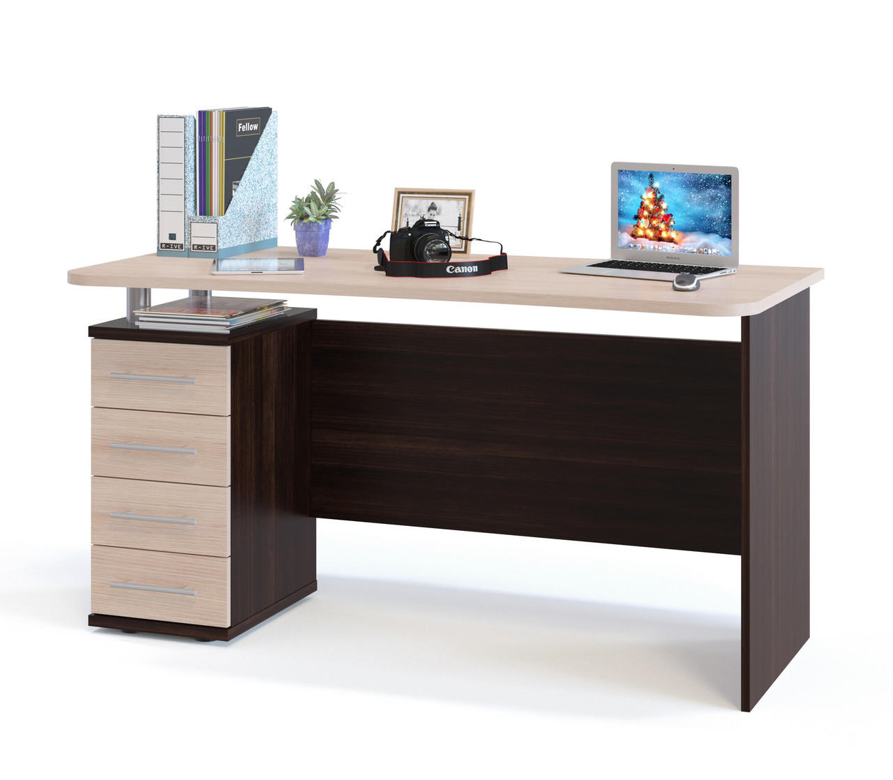 Стол для работы с ПК и ноутбуком и письменный стол и компьютерный стол XDesk-105 - фото 4 - id-p2022092150
