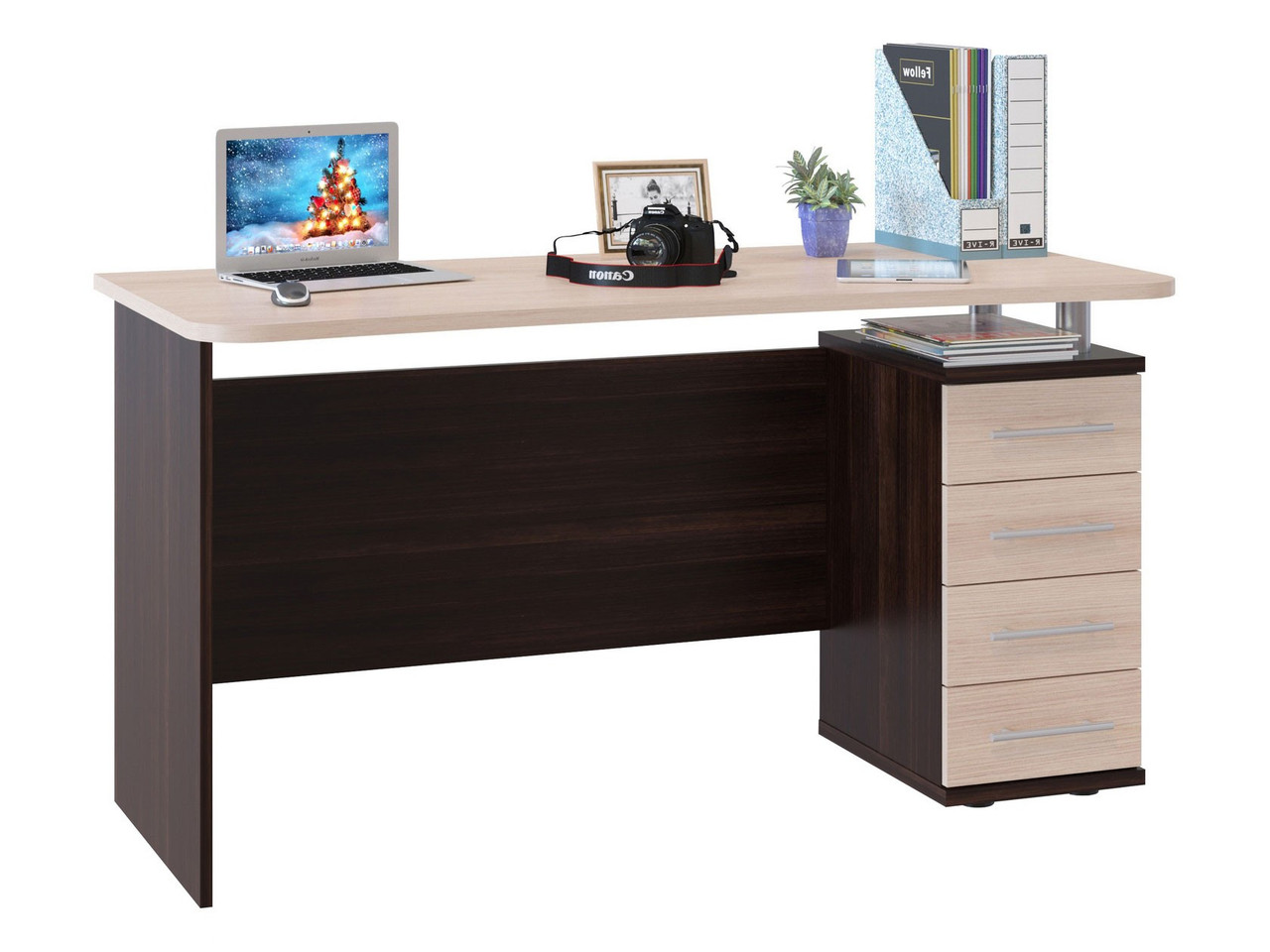 Стол для работы с ПК и ноутбуком и письменный стол и компьютерный стол XDesk-105 - фото 6 - id-p2022092150