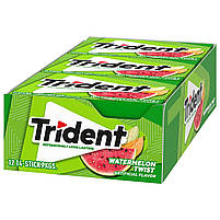 Жувальна гумка Trident Watermelon Twist USA - кавун і диня, фото 3