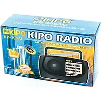 Радиоприемник на батарейках и от сети KIPO KB-308AC / Мощный 5-ти волновой радиоприемник FM