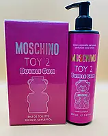 Набор Moschino Toy 2 Bubble Gum Духи 100 ml + Парфюмированный лосьон 200 ml