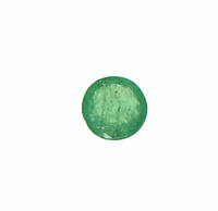 Изумруд натуральный (Индия) круг 5.2 мм Зеленый