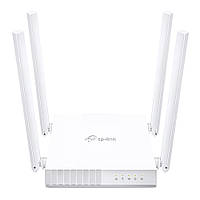 Бездротовий роутер TP-Link Archer C24 AC750 White 802.11ac (Archer C24)