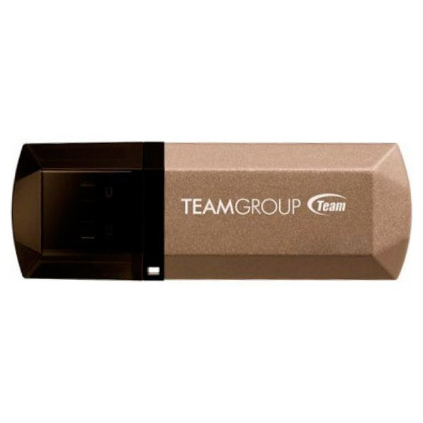 Флеш-накопичувач Team USB3.0 128Gb C155 Golden (TC1553128GD01) - фото 2 - id-p2022117379