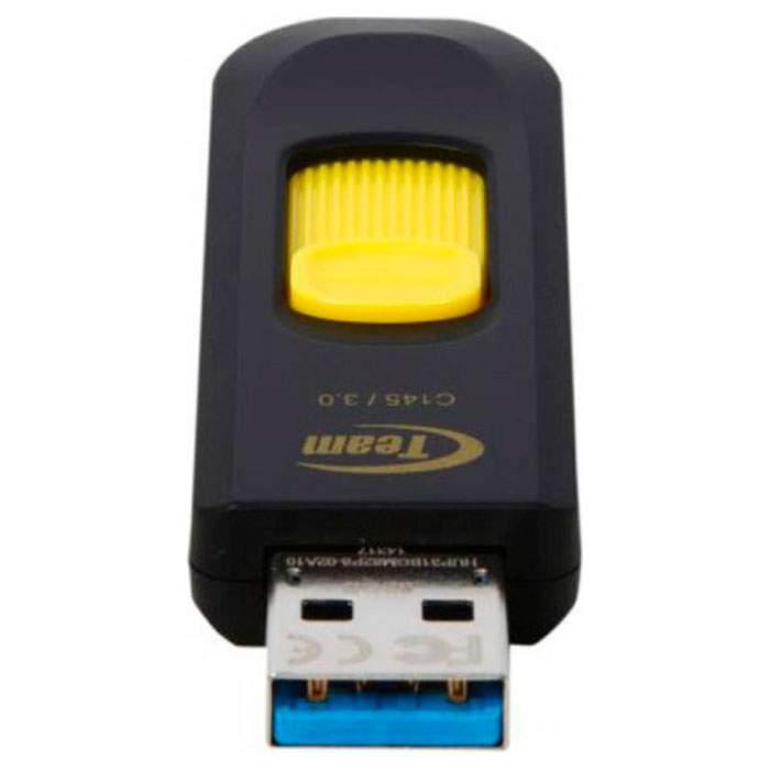 Флеш-накопичувач Team USB3.0 128Gb C145 Yellow (TC1453128GY01) - фото 2 - id-p2022117383