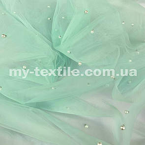 Сітка з перлами М'ята
