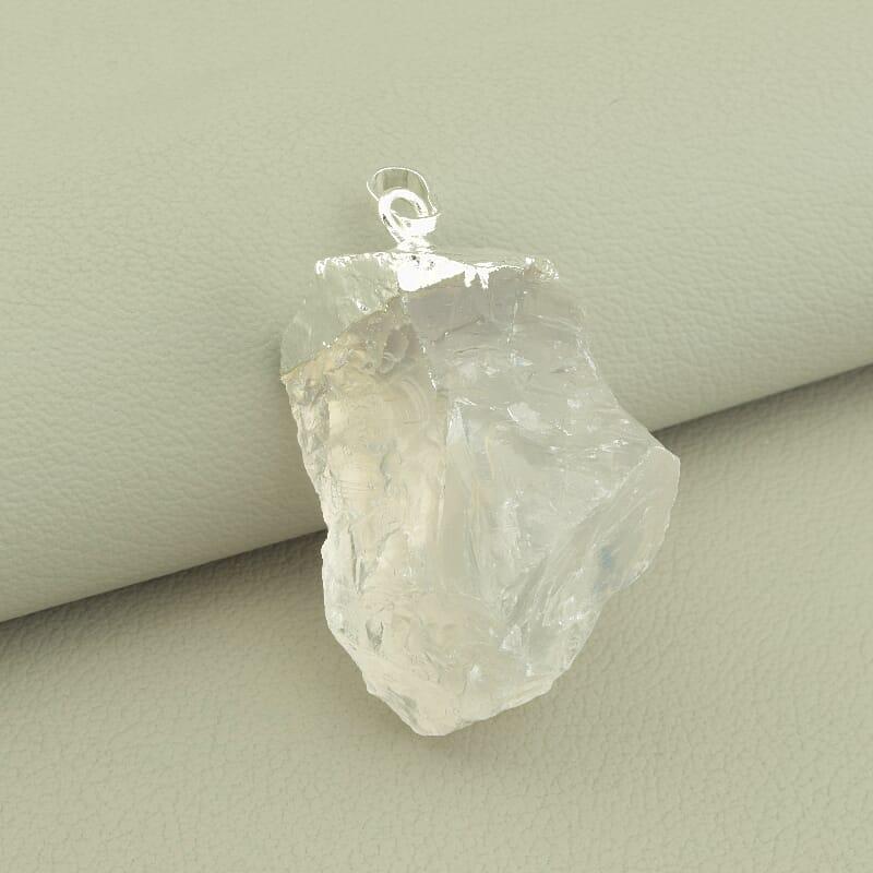 Кулон Гірський кришталь 50х30мм., фото 1