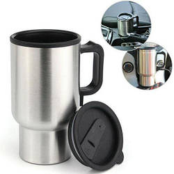 Термокухоль ELECTRIC MUG, Автомобільний кухоль із підігрівом Electric Mug, Кухоль із підігрівом