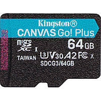 Карта пам'яті Kingston 64Gb microSDXC Canvas Go! Plus (SDCG3/64GBSP)