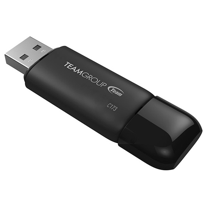 Флеш-накопичувач Team USB 64GB C173 Pearl Black (TC17364GB01) - фото 2 - id-p2022117982