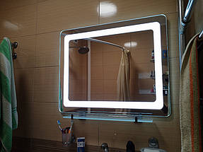 Прямоугольное зеркало Алисия с фронтальной подсветкой 5