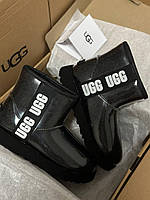 Женские зимнее высокие черные Ugg w classic clear mini 36-40 37