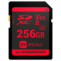 Карта пам'яті GoodRam Memory card Secure Digital 256Gb IRDM SDXC V60 UHS-II U3 Retail (IR-S6B0-2560R11)