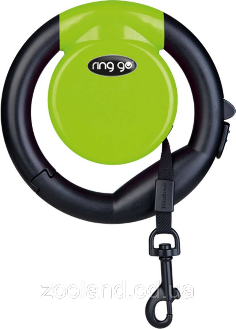 28846 Ring go Рулетка 5 м до 25 кг, зелений