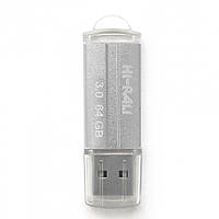 Флеш-накопичувач Hi-Rali USB3.0 64GB Corsair Series Silver (HI-64GB3CORSL)