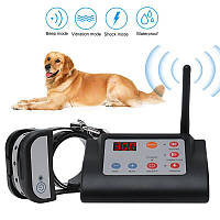 Беспроводной электронный забор для собак + электронный ошейник для дрессировки 2в1 Petguider883-1 -UkMarket-