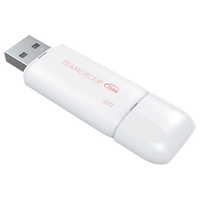 Флеш-накопичувач Team USB 64GB C173 Pearl White (TC17364GW01) - фото 2 - id-p2022155224