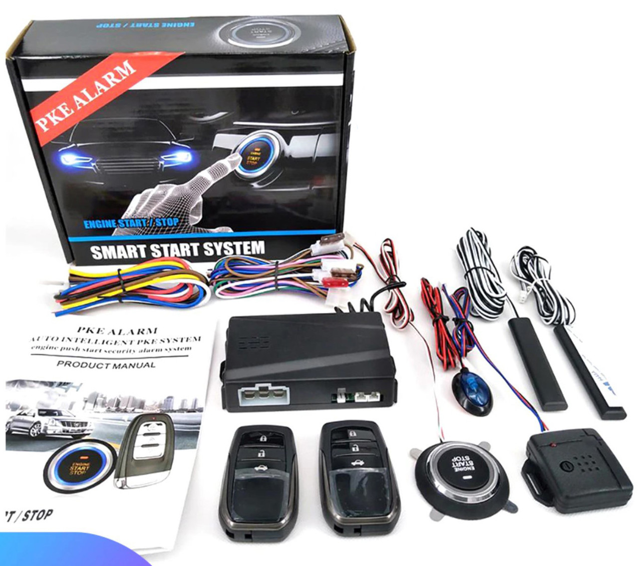 Автосигналізація START SYSTEM B1-TOY із запуском двигуна та функцією PKE